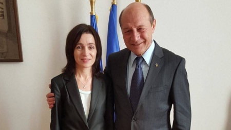 Maia Sandu i-a acordat din nou cetățenia Republicii Moldova lui Traian Băsescu