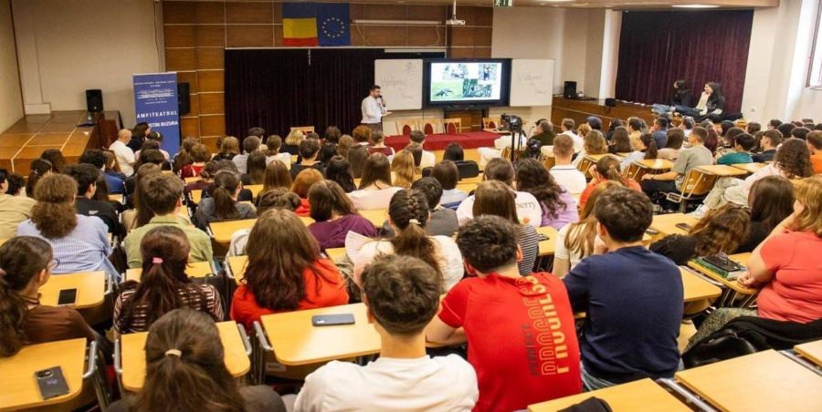 Alexandru N. Stermin, conferință inspirațională la Baia Mare despre om și mediu