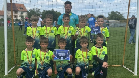 Academia de Fotbal „Dănuț Sabou” – locul 3 la Someșul Junior Cup