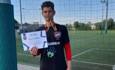 Medalie de argint pentru un sportiv de la Academia „Emeric Dembroschi” din Sighet la „Bătălia portarilor”