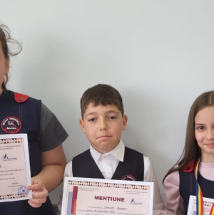 Elevi de la Școala Gimnazială „Al. I. Cuza” Baia Mare, premiați la concursul „Magia Cuvintelor”