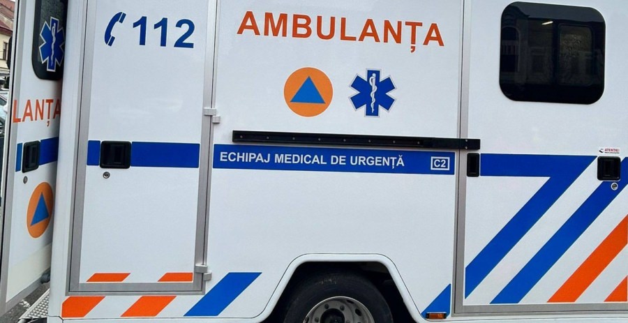 Accident cu doi răniți în Baia Mare