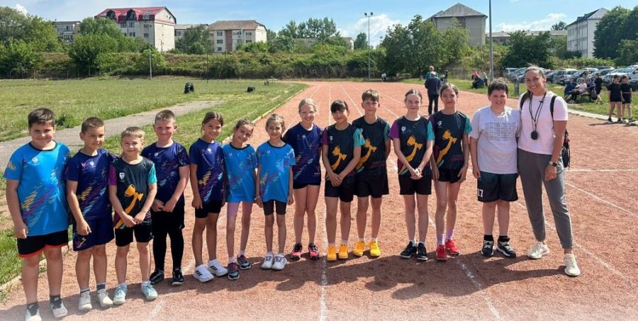 Medalii peste medalii pentru copiii de la Fabrica de Campioni la atletism