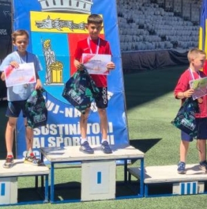 Medalie de aur pentru CSS Sighet la atletism U10