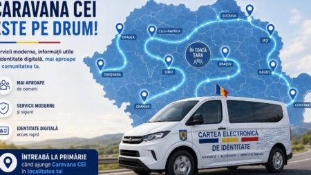 Caravana CEI, în sprijinul celor care vor cărți electronice de identitate