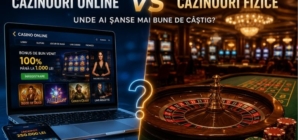 Cazinouri online vs cazinouri fizice: unde ai, de fapt, șanse mai bune de câștig?