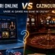 Cazinouri online vs cazinouri fizice: unde ai, de fapt, șanse mai bune de câștig?