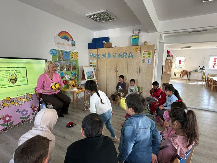 Activități dedicate insectelor la Centrul Comunitar Multifuncțional din Baia Mare