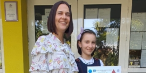 Premiul III pentru eleva Timiș Casiana de la Colegiul de Arte Baia Mare, în cadrul Concursului Județean de Matematică „Micii Șincaiști”
