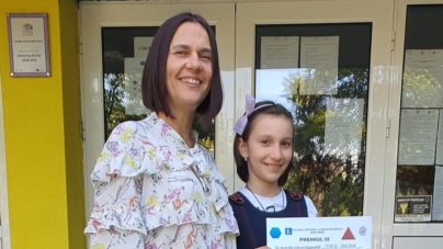 Premiul III pentru eleva Timiș Casiana de la Colegiul de Arte Baia Mare, în cadrul Concursului Județean de Matematică „Micii Șincaiști”