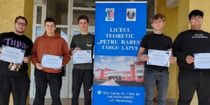 Elevi de la Liceul Teoretic „Petru Rareș” Târgu Lăpuș, calificați în finala Concursului Internațional de Securitate Cibernetică