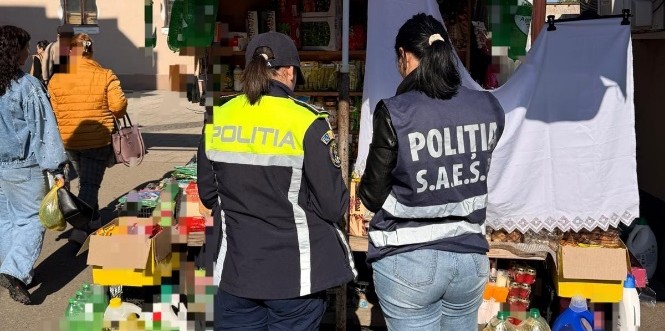 Acțiune amplă a polițiștilor la Sighet