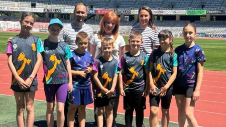 Locuri pe podium pentru copiii de la Fabrica de Campioni la Campionatul Național de atletism