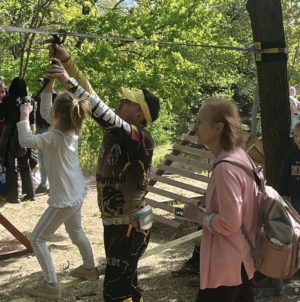 La mișcare și distracție în Muzeul Satului