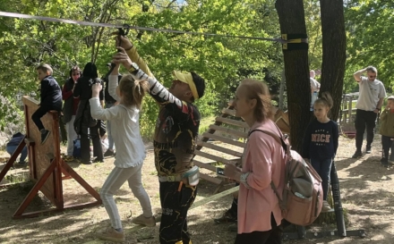 La mișcare și distracție în Muzeul Satului