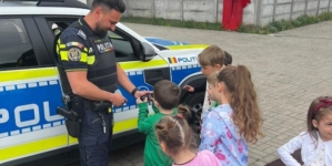 Copii la întâlnire cu polițiștii, la Lăpușel