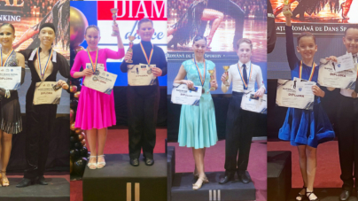 Rezultate frumoase pentru perechile DanceLight Studio Baia Mare la „Napoca Dance Festival”