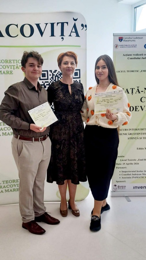 Elevi din Șomcuta Mare, premiați și calificați în etapa următoare în cadrul competițiilor scolare