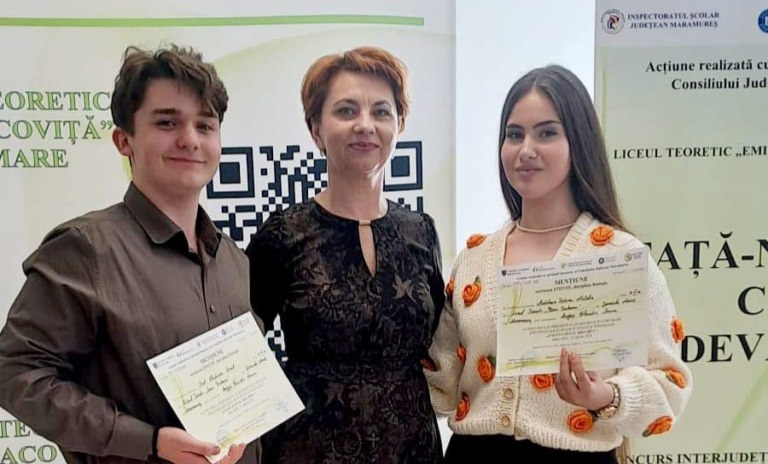 Elevi din Șomcuta Mare, premiați și calificați în etapa următoare în cadrul competițiilor scolare