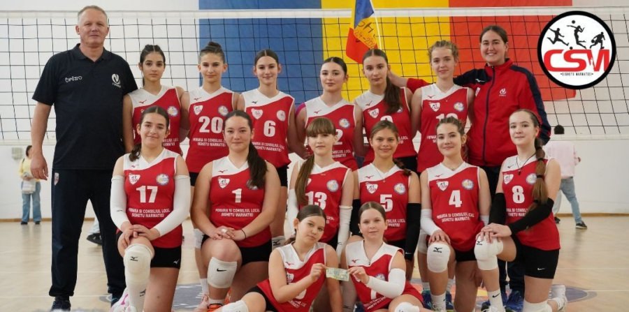 CSM Sighet, la turneul final al Campionatului Național de volei feminin U13