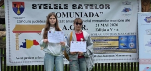 Două eleve de la Școala Gimnazială Cupșeni, premiate la Muzeul Satului din Baia Mare pentru rezultatele deosebite obținute la Concursul Județean Interdisciplinar „Comuniada”