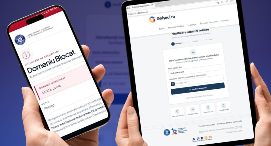 Fraude online cu amenzi de circulație false