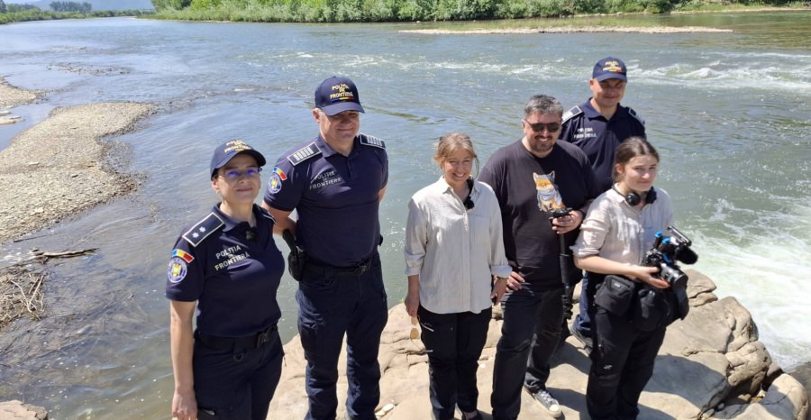 O echipă a televiziunii publice suedeze, la ITPF Sighet, pentru realizarea unui documentar