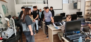 Elevi ai Liceului Tehnologic de Transporturi Auto Baia Sprie, în vizită la Facultatea de Inginerie din Baia Mare
