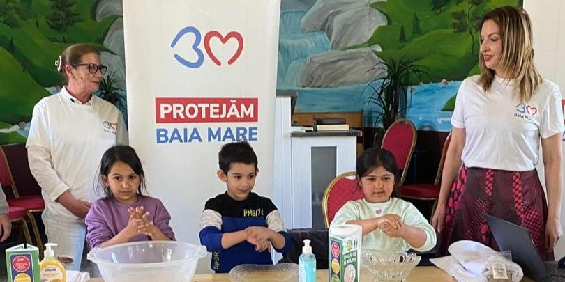 „Microbii invizibili”: copiii din Ferneziu au marcat Ziua Mondială a Igienei Mâinilor prin activități educative