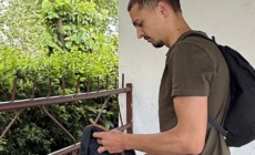 Elev jandarm aflat în practică la IJJ Maramureș, exemplu de spirit civic