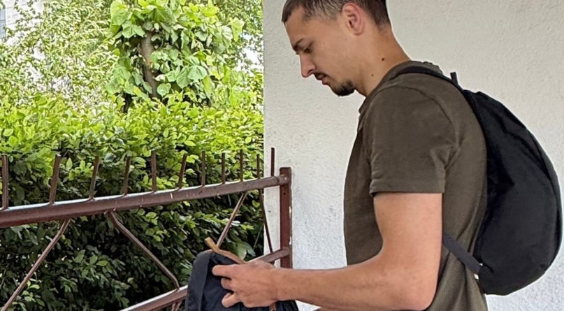 Elev jandarm aflat în practică la IJJ Maramureș, exemplu de spirit civic