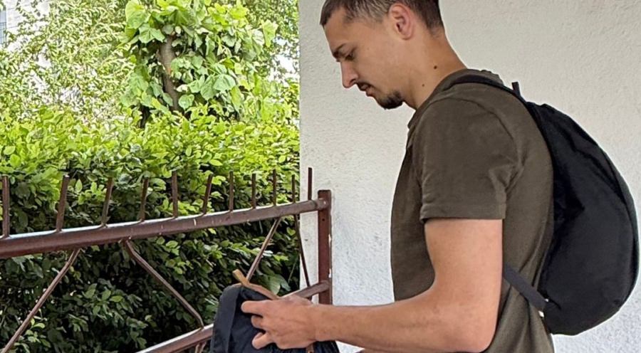 Elev jandarm aflat în practică la IJJ Maramureș, exemplu de spirit civic