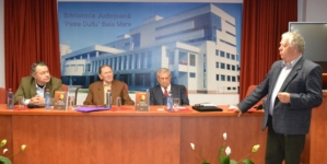 Volumul autobiografic „Cântec de lebădă” semnat de medicul nonagenar Ariton Breban a fost lansat la Biblioteca Județeană „Petre Dulfu”