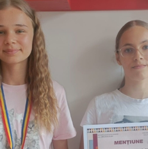 Două eleve din Baia Sprie au obținut Mențiune și Mențiune Specială la Concursul Județean „Magia Cuvintelor”