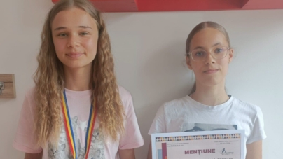 Două eleve din Baia Sprie au obținut Mențiune și Mențiune Specială la Concursul Județean „Magia Cuvintelor”