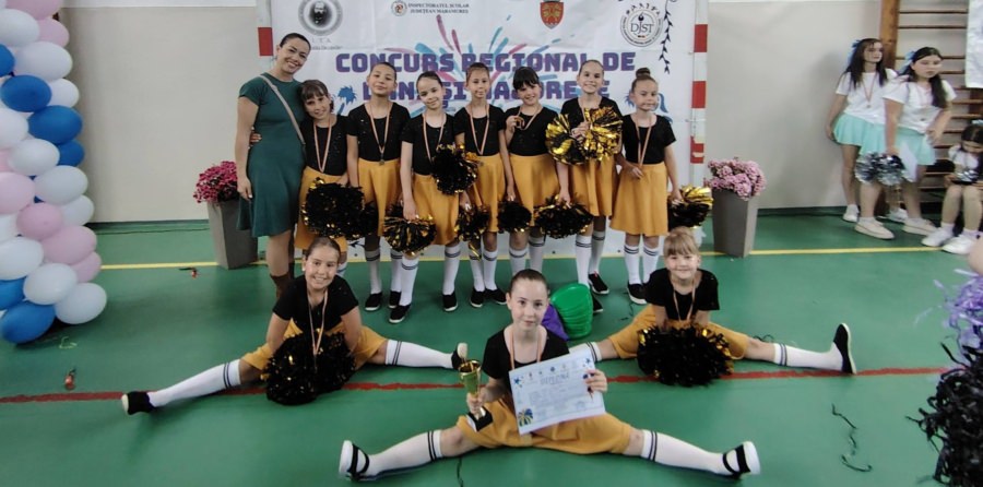 Școala Gimnazială Baia Sprie, pe locul I la Concursul Județean de Majorete organizat la Seini