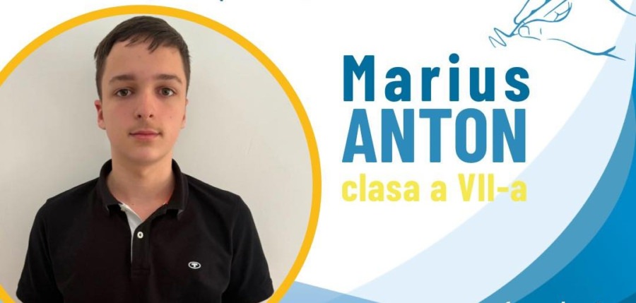 Marius Anton, elev al Liceului Internațional din Baia Mare, s-a calificat la etapa națională a Concursului Transcurricular de Lectură și Interpretare „Ionel Teodoreanu”