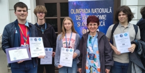Patru elevi băimăreni s-au întors cu rezultate deosebite obținute la Olimpiada Națională de Astronomie și Astrofizică