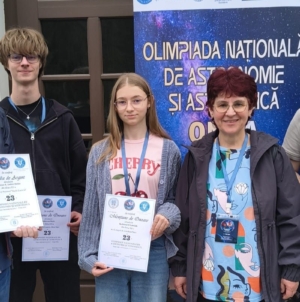 Patru elevi băimăreni s-au întors cu rezultate deosebite obținute la Olimpiada Națională de Astronomie și Astrofizică