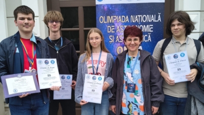 Patru elevi băimăreni s-au întors cu rezultate deosebite obținute la Olimpiada Națională de Astronomie și Astrofizică