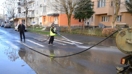 Parcări închise în Baia Mare pentru lucrări de igienizare