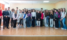 Profesia de polițist, promovată în rândul liceenilor de la Colegiul „Mihai Eminescu”