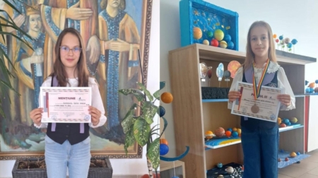 Rezultate deosebite pentru două eleve de la Liceul Teoretic „Petru Rareș” Târgu Lăpuș, în cadrul concursului județean „Magia Cuvintelor”