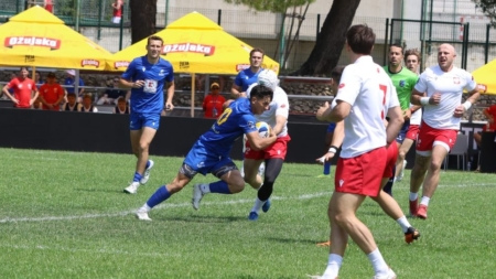 Un „zimbru” în lotul naționalei de rugby 7s pentru prima etapă a Campionatului European Trophy