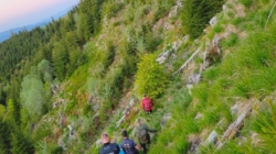 Acțiune a salvamontiștilor maramureșeni pentru salvarea unui tânăr rătăcit în munți