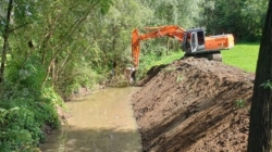 Verificări în Maramureș privind salubrizarea cursurilor de apă și întreținerea șanțurilor și rigolelor