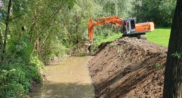Verificări în Maramureș privind salubrizarea cursurilor de apă și întreținerea șanțurilor și rigolelor