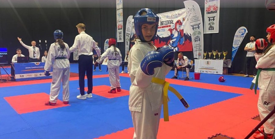 Bronz pentru o sportivă de la Fabrica de Campioni la Campionatul Național de taekwon-do ITF
