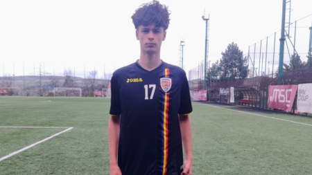 Jucător de la Academia de fotbal Minerul Baia Mare, convocat la o nouă acțiune de selecție a naționalei U15
