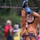 Aventură cu tiroliană și obstacole pentru copii la Muzeul Satului Baia Mare